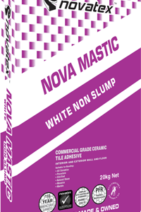 20kg Novatex Nova Mastic White Non Slump Cement Based Tile Adhesive 9150