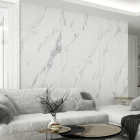 Calacatta Italian Marble Look Polished Rectified Porcelain Wall & Floor Panel |Slab 3265