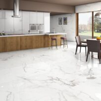 Royale Calacatta Marble Look Honed Rectified Porcelain Tile 3763