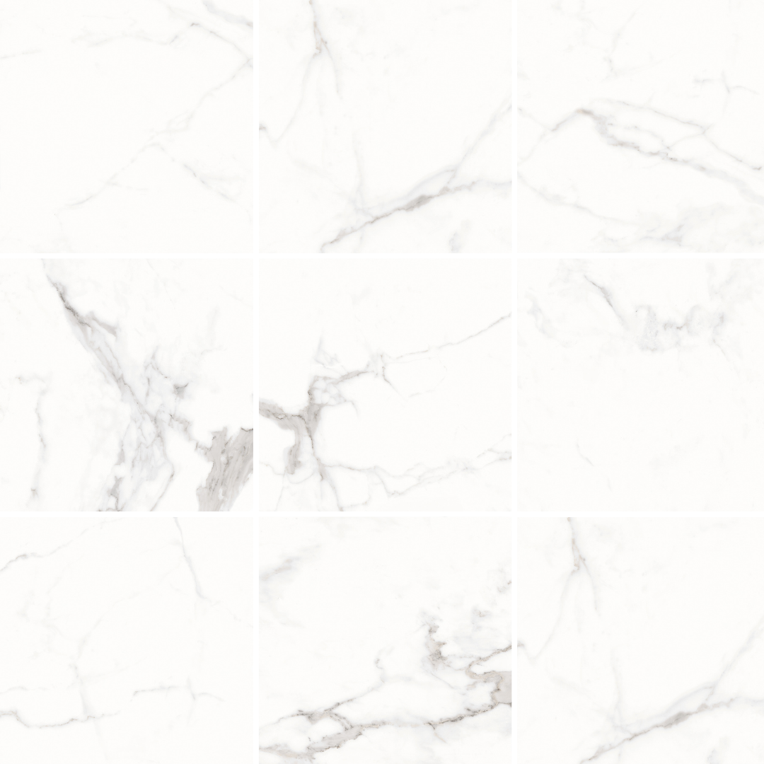 Royale Calacatta Marble Look Honed Rectified Porcelain Tile 3763