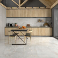 Sardony White Spanish Marble Look Matt Finish Rectified Porcelain Floor Tile 3233