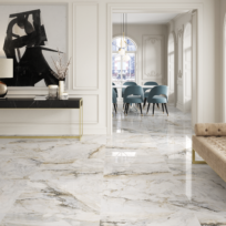 Pisa Gold Marble Look Honed Rectified Spanish Porcelain Tile 4273