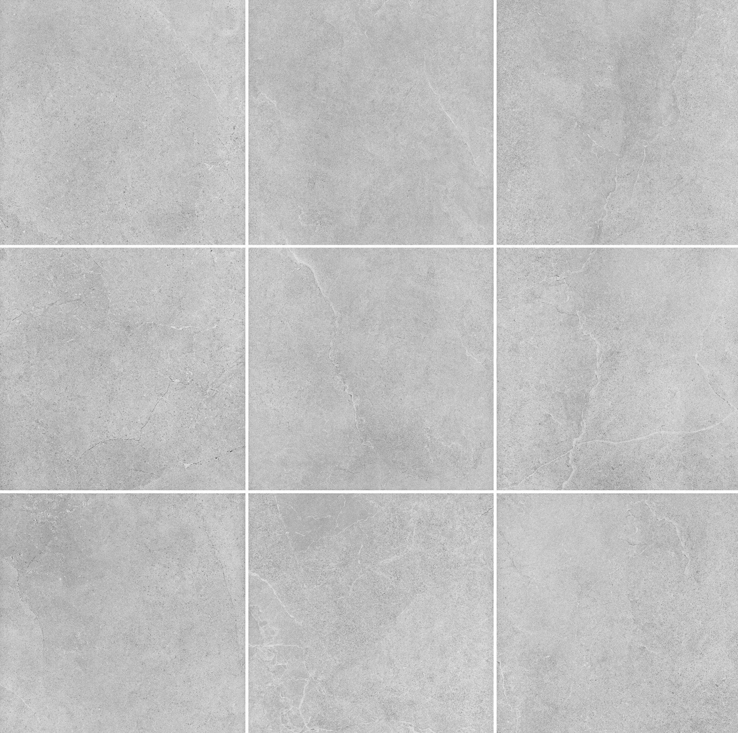 Yosemite Grey Stone Look In/Out Rectified Porcelain Tile 4265