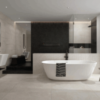 Yosemite Beige Stone Look In/Out Rectified Porcelain Tile 4452