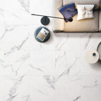 Arabescato Calacatta Marble Look Matt Rectified Porcelain Tile 4369