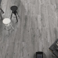 Wood Strips Grey Oak Timber Look Matt Porcelain Tile 4385