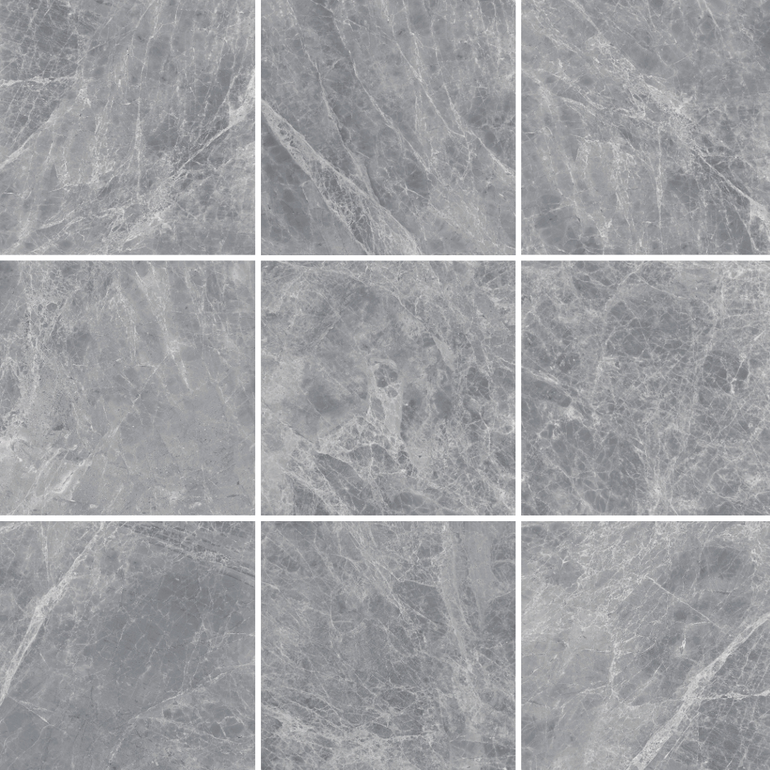 Bahia Silver Marble Look In/Out Rectified Porcelain Tile 4564
