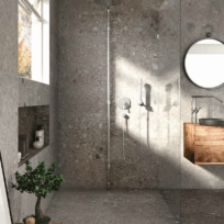 Norr Grey Stone Look Matt Finish Italian Porcelain Panel 6580