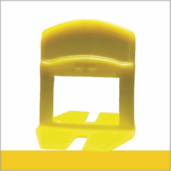 1mm Yellow Tile Levelling Blister 50cs per pack 9624