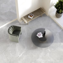 Mix White Stone Look Lappato Rectified Porcelain Tile 4477