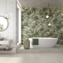 Torano White Marble Look Polished Spanish Rectified Porcelain Tile 4382