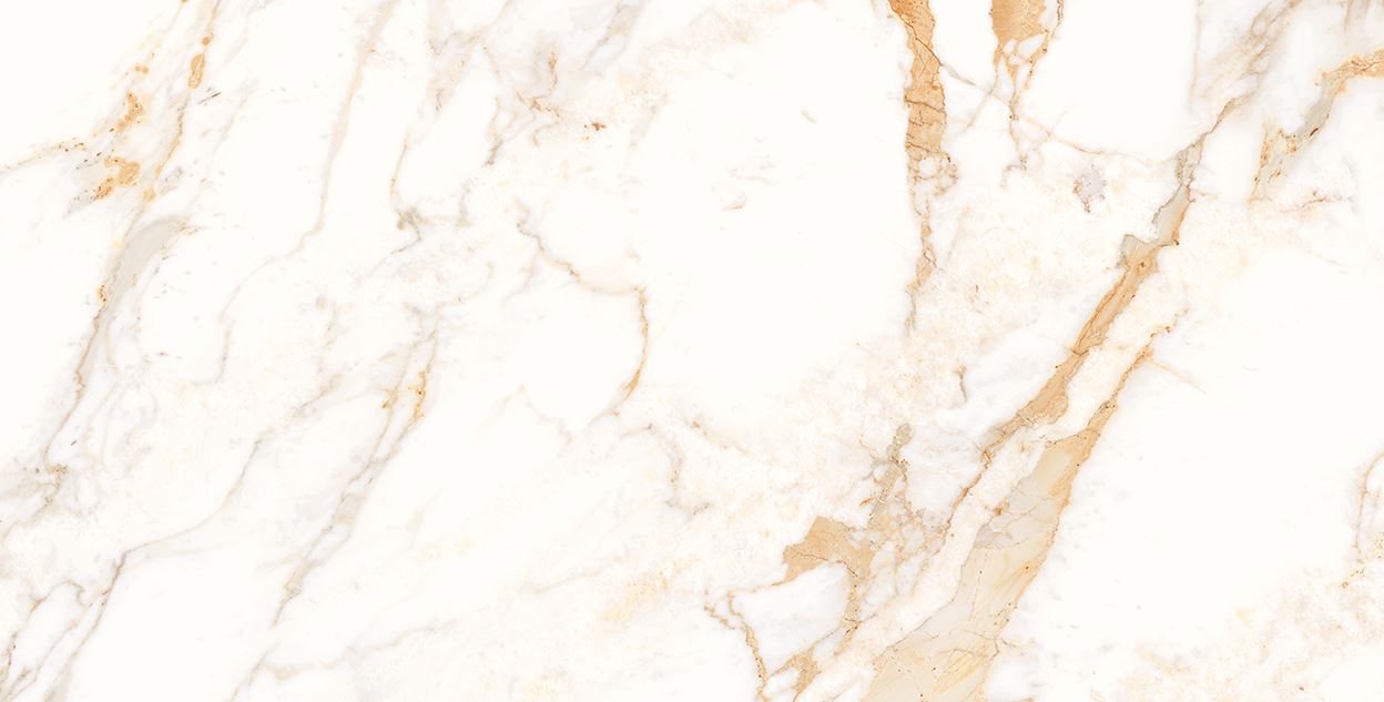 Calacatta Gold Marble Look Gloss Rectified Ceramic Wall Tile 4703