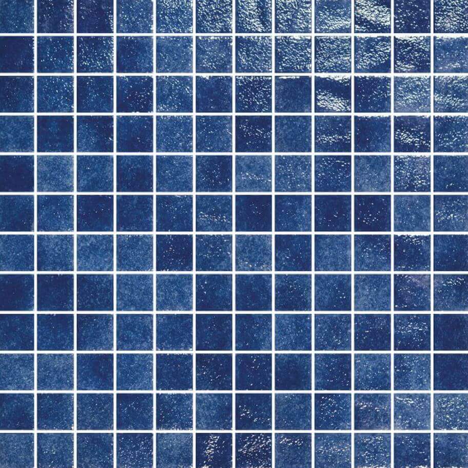 Royal Blue Spanish Polyurethane Cord Glass Pool-Mosaic 74930