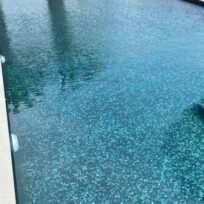 Wana Black Opal Spanish Polyurethane Cord Glass Pool-Mosaic 7694