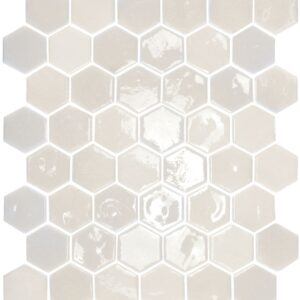 7726 - White Diamond Hexagon