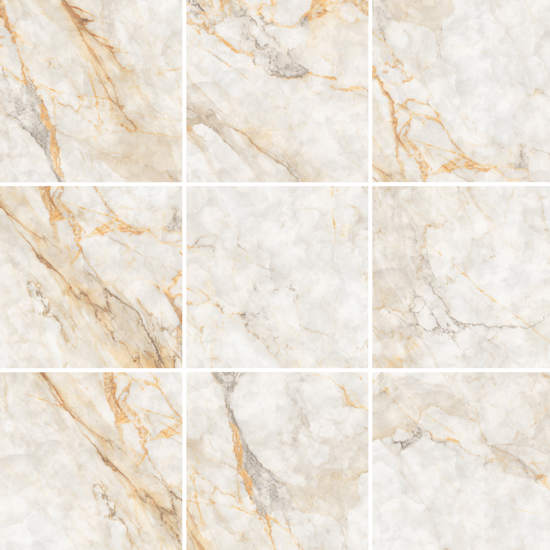 Borghini Gold Calcatta Marble Look Polished Rectified Porcelain Tile 4730