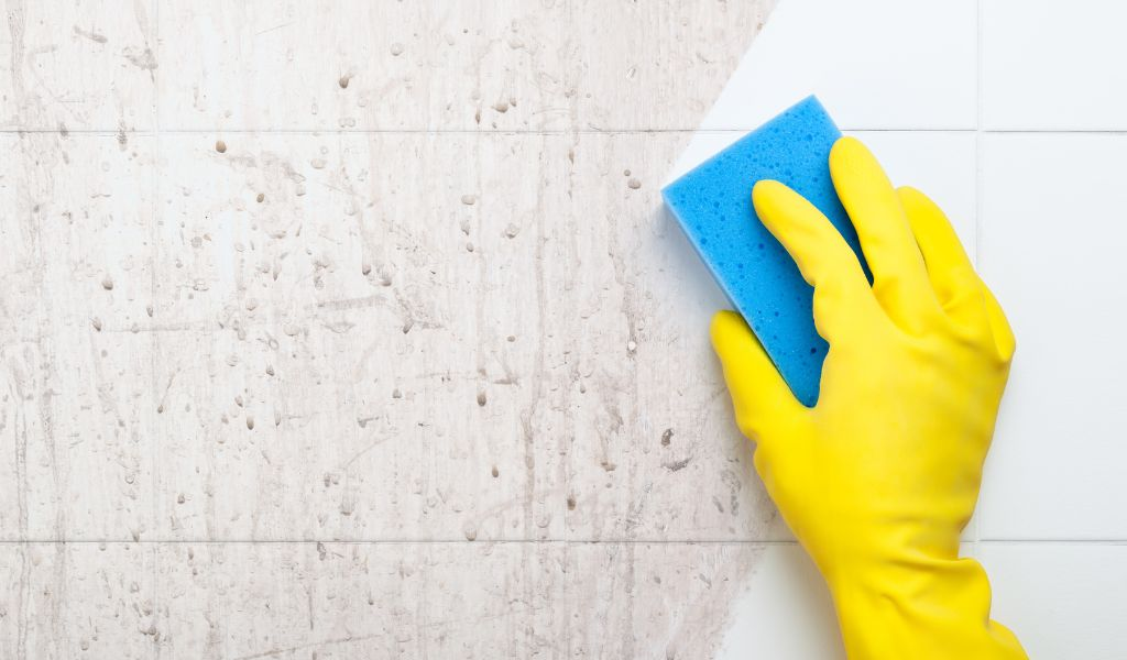 Cleaning Non Slip Bathroom Tiles