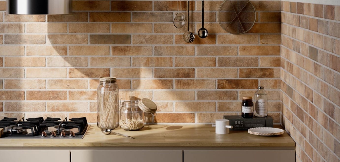 Sustainable Tiles Brick Look