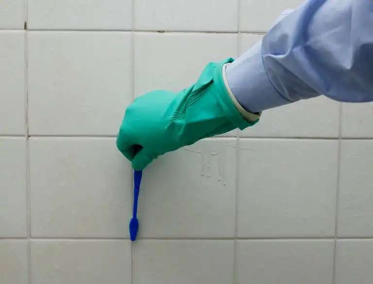 Scrubbing The Grout