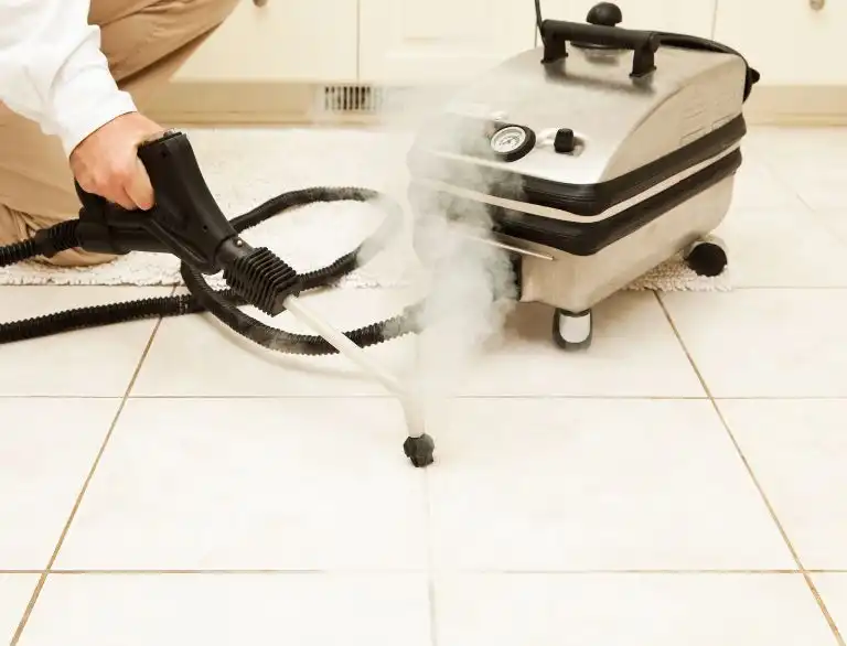 Steaming Bathroom Tiles