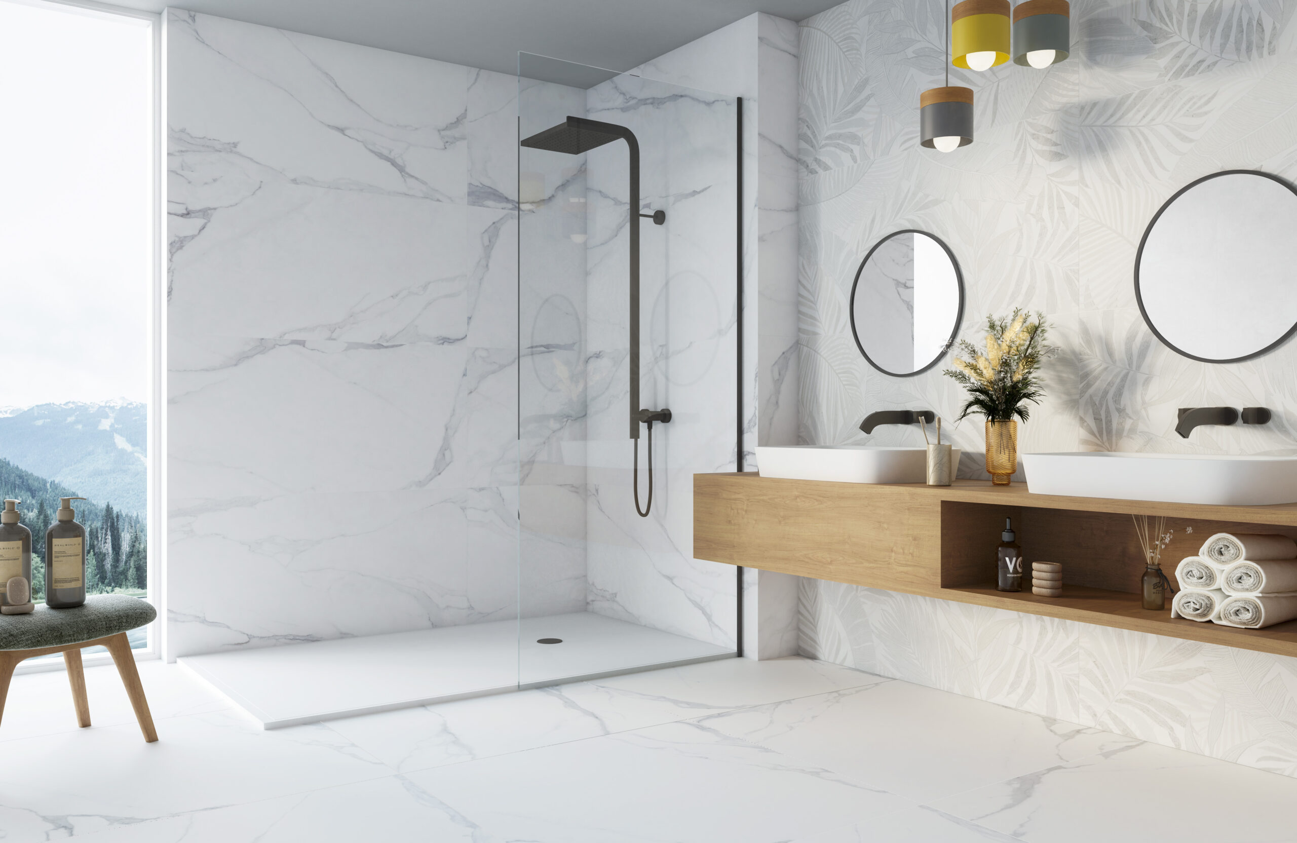 Forall White Matt Spanish Rectified Porcelain Tile 2305