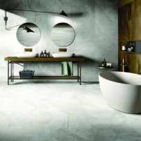 Pietra Ivory Stone Look Rectified Porcelain Tile 4902