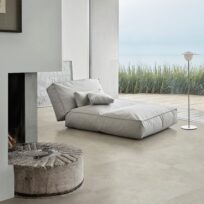 KonKrit Ivory In/Out Concrete Look Rectified Porcelain Tile 2479