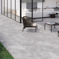 Cloud Grey Stone Look In/Out Matt Rectified Porcelain Tile 2403