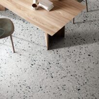 Verona Grey Terrazzo Look Matt Rectified Porcelain Tile 2492