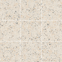 Verona Ivory Terrazzo Look Matt Rectified Porcelain Tile 2497
