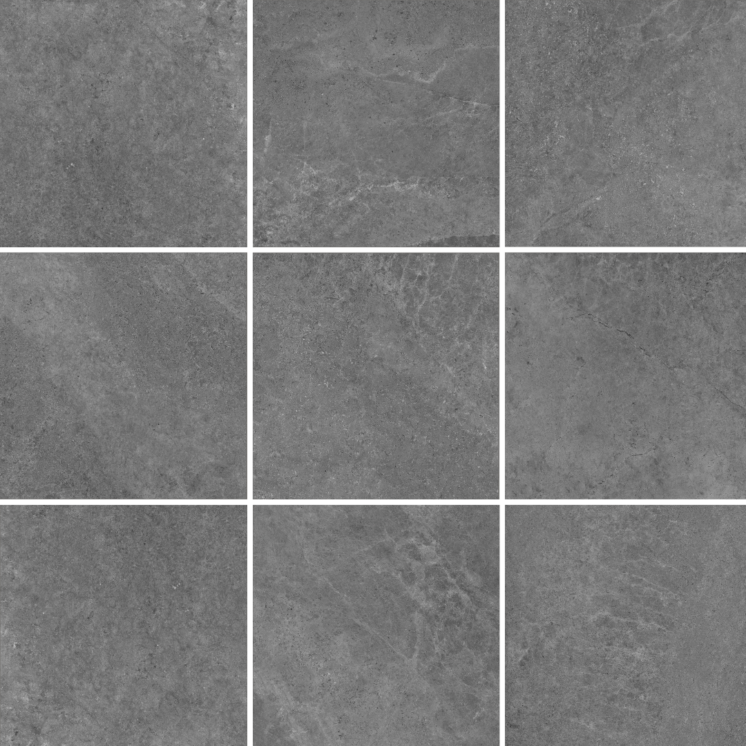 Mineral Grey Matt Finish Rectified Porcelain Tile 2379