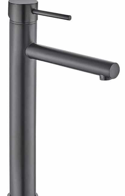Ideal High Basin Mixer Brush Gun Metal IDB9 (BGM) 0190