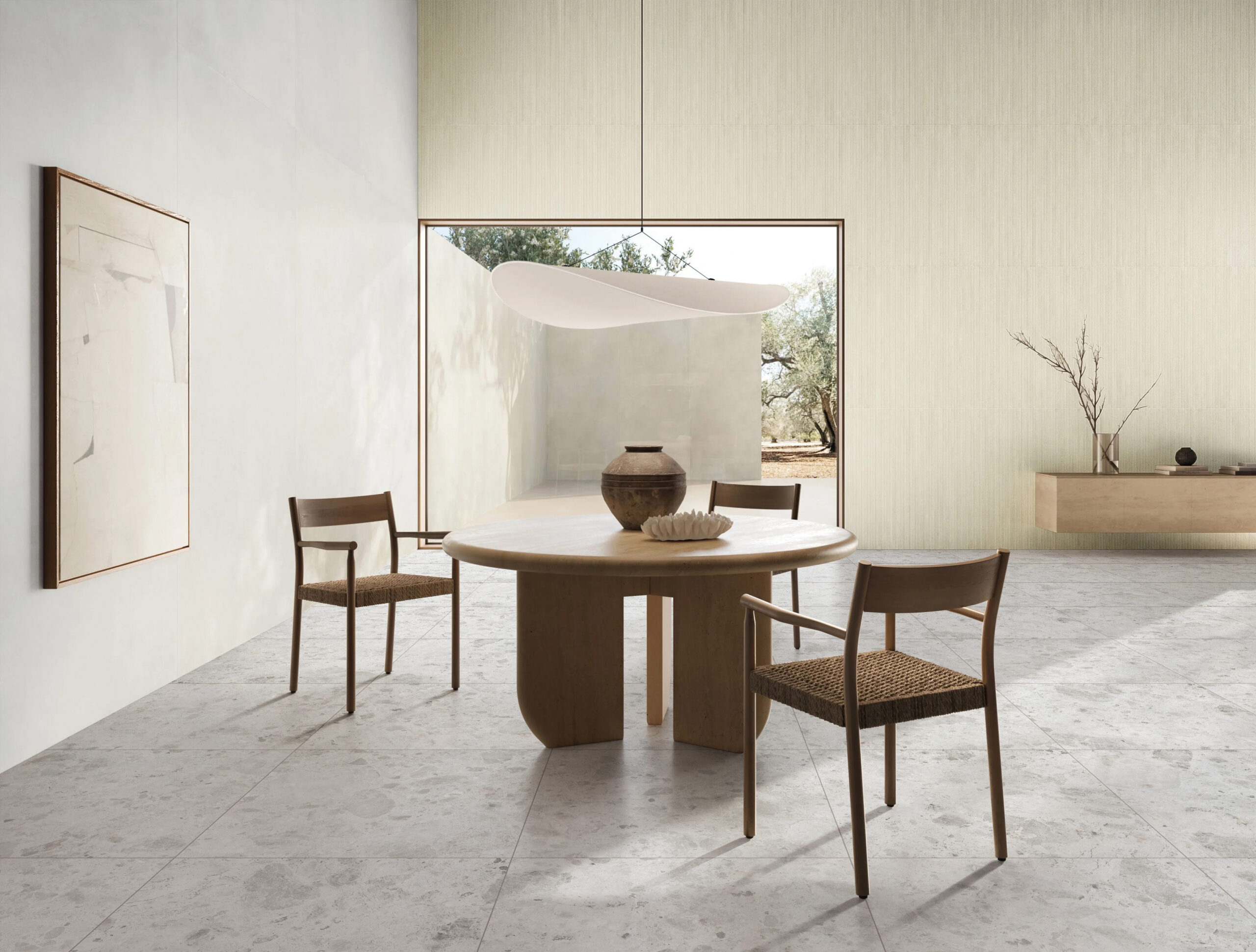 Balmoral White In/Out Matt Rectified Porcelain Tile 2501