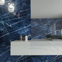 Royal Sodalite Polished Italian Rectified Porcelain Slab 2482
