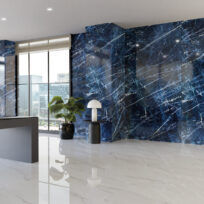 Royal Sodalite Polished Italian Rectified Porcelain Slab 2482
