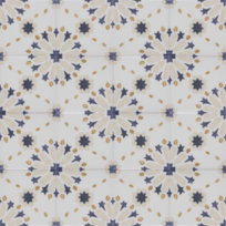 Memories Blue Deco Matt Spanish Porcelain Wall & Floor Tile 4963