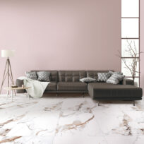 Calcatta Gold Marble Look Polished Rectified Porcelain Tile 2593