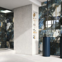 Magallanes Marble Look Polished Spanish Porcelain Slab 2563