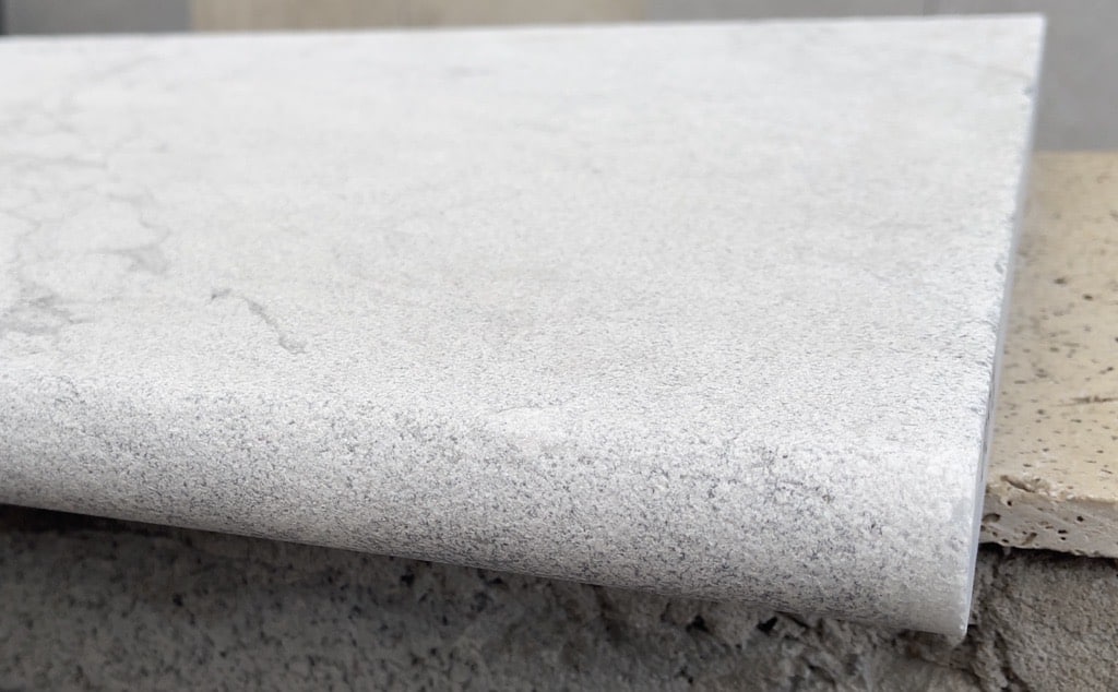 Tiger Skin Grey Marble Sandblasted Pool Coping 8876