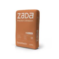 20kg Zada Mastic White Non Slump Polymer Modified Cement Based Tile Adhesive – Silica Free 0910