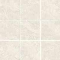 Classic Bianco Travertine Look Cross Cut In/Out Finish Rectified Porcelain Tile 2702