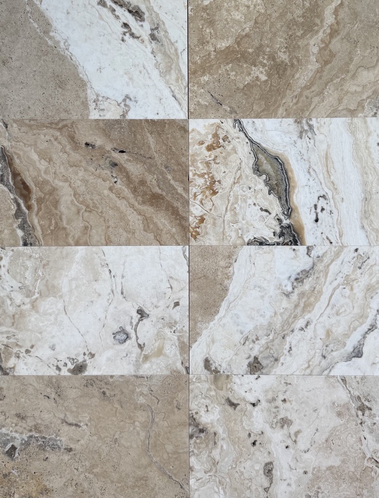 Philadelphia Honed Tumbled Edge Travertine Paver 8950