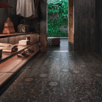 Roberto Cavalli TWS Dark Logo Italian Rectified Porcelain Tile 2690