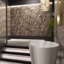 Roberto Cavalli TWS Freedom Animal Print Decor Italian Rectified Porcelain Tile 2761