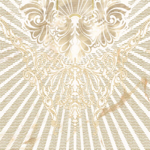 Roberto Cavalli Royal Gold Full Decor Italian Rectified Porcelain Tile 2763