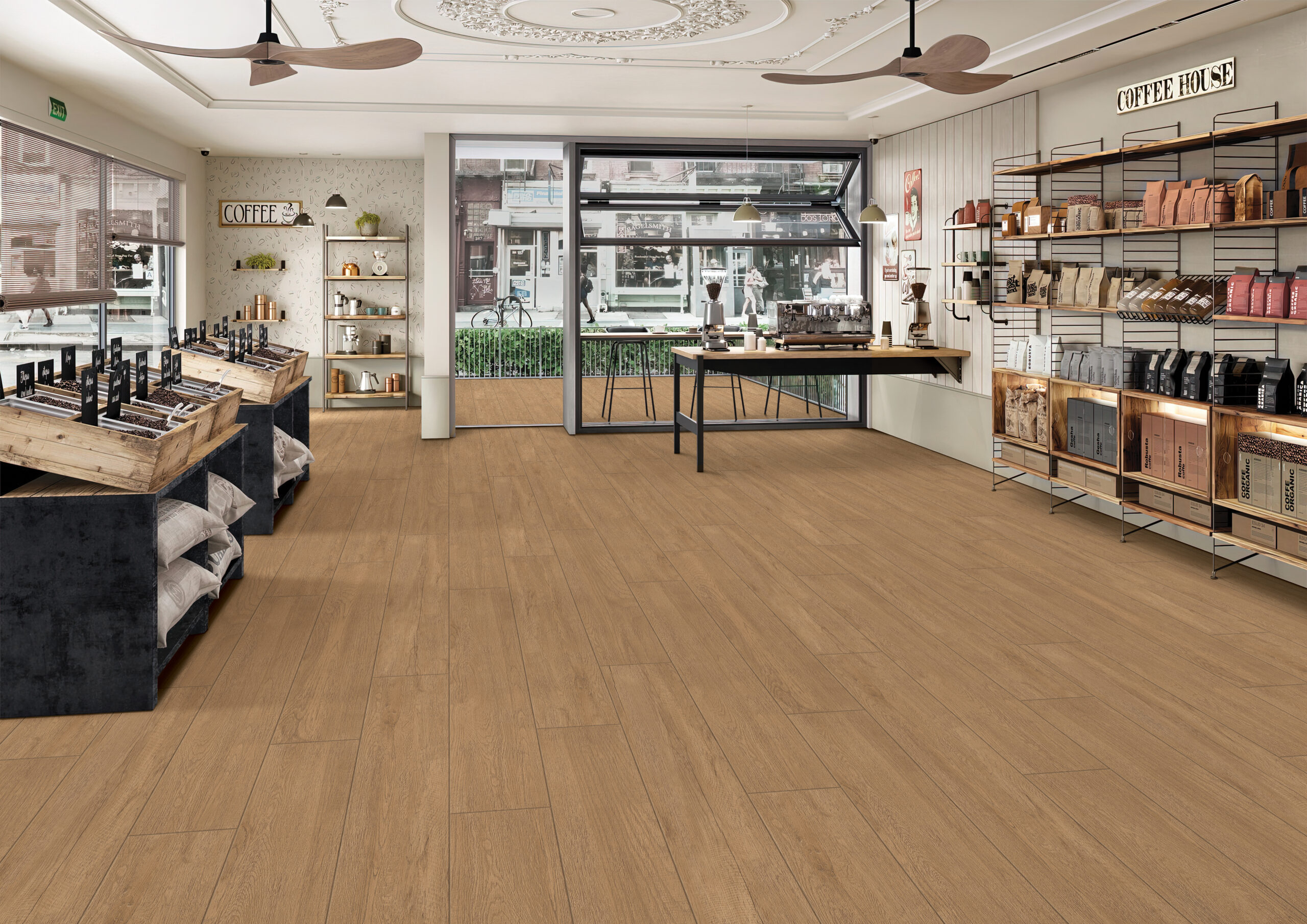 Classic Natural Timber Look Matt Rectified Porcelain Tile 2824