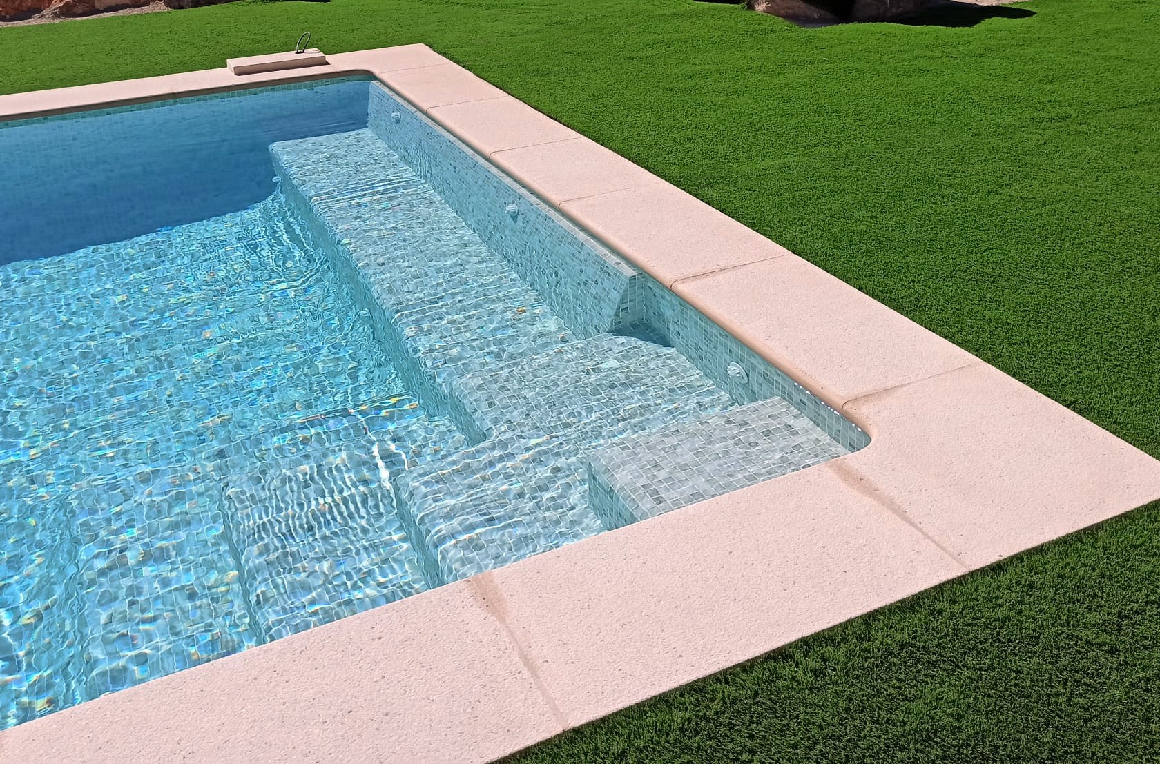 Capri Spanish Polyurethane Cord Pool-Mosaic 7783