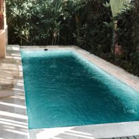 Elba Soft Blue Spanish Polyurethane Cord Pool-Mosaic 7784