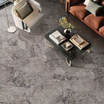 Marengo Grey Marble Look Rectified High Gloss Polished Porcelain Tile 2817