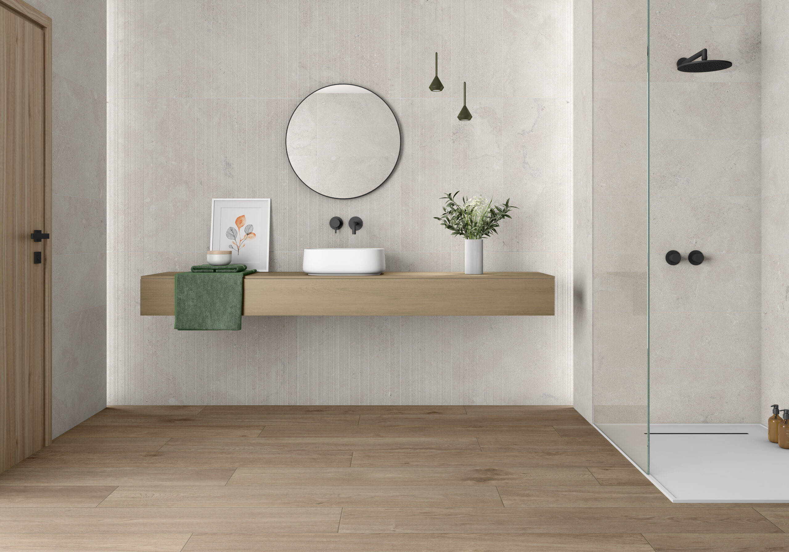 Portlandstone White Matt Spanish Rectified Porcelain Tile 2896